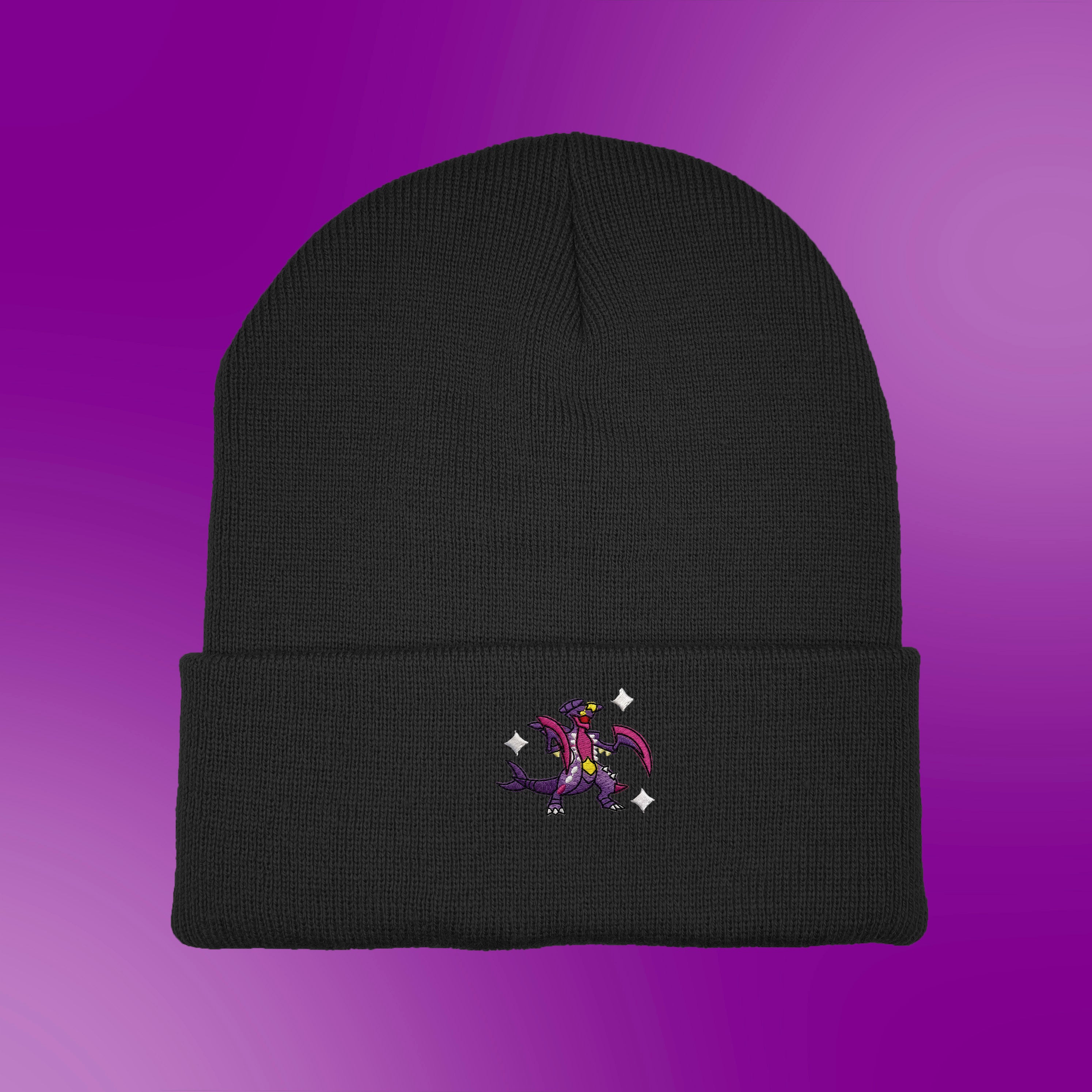 mega garchomp shiny beanie