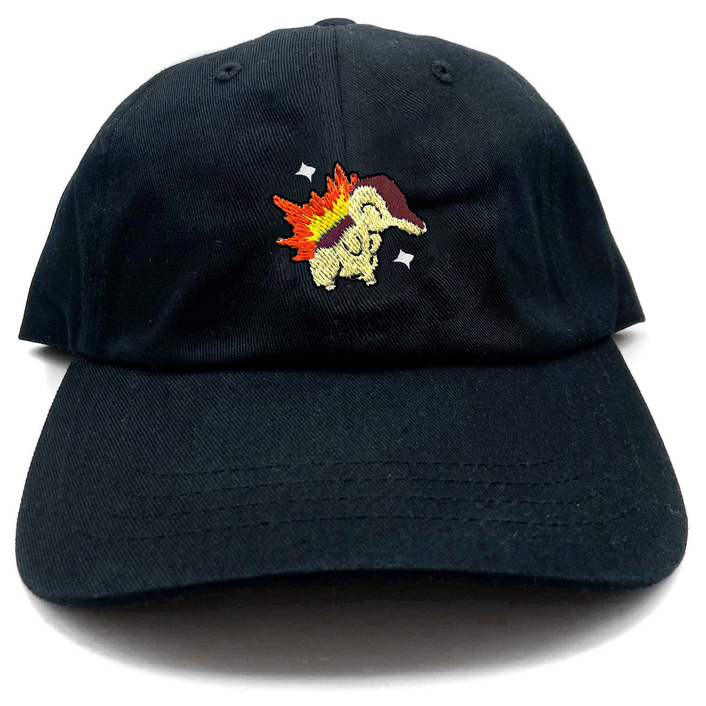 cyndaquil shiny dad hat