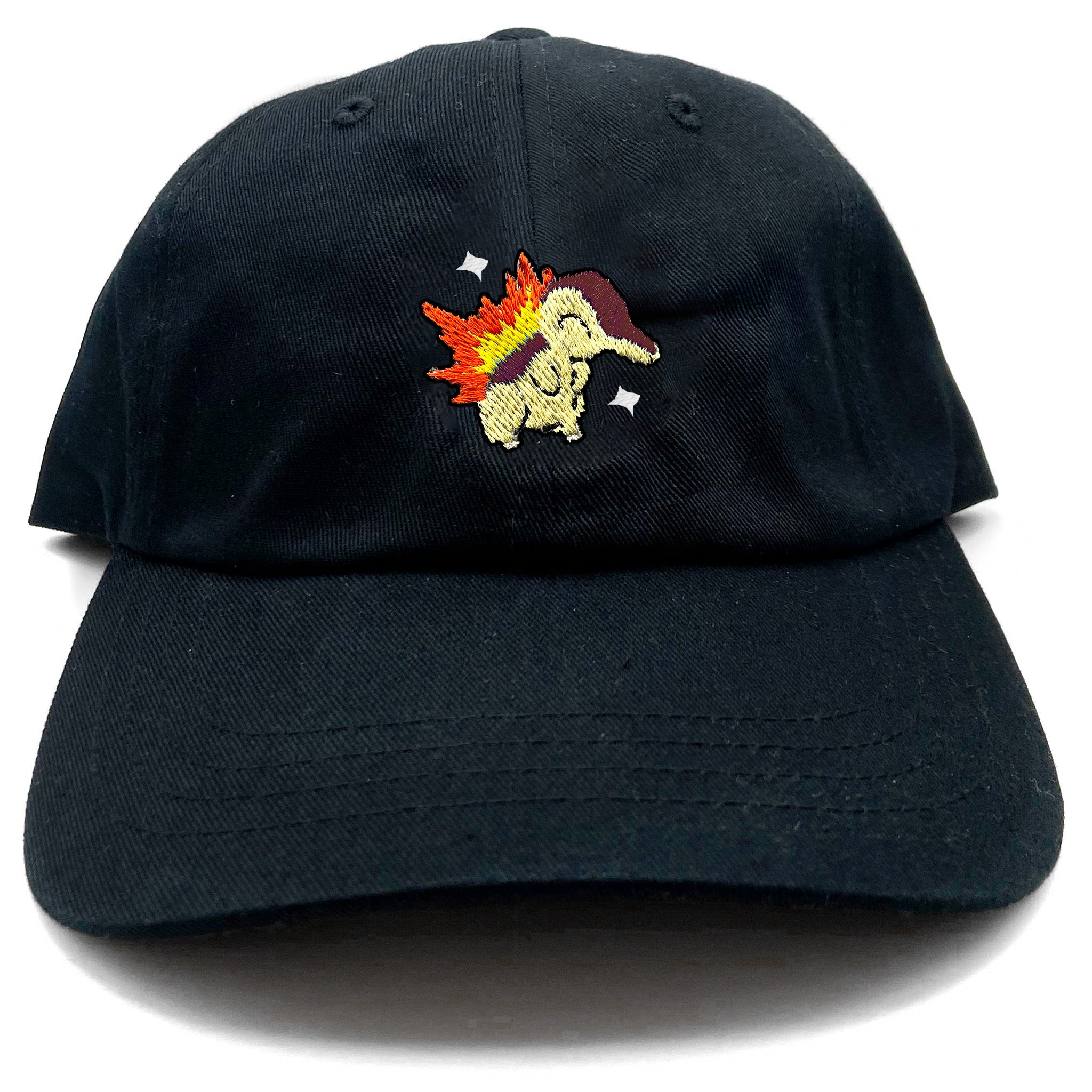 cyndaquil shiny dad hat