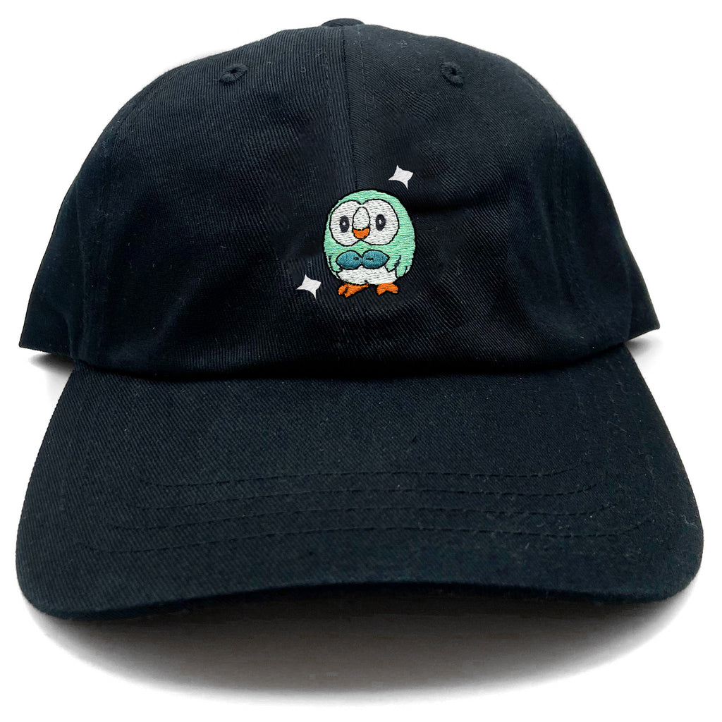 rowlet shiny dad hat