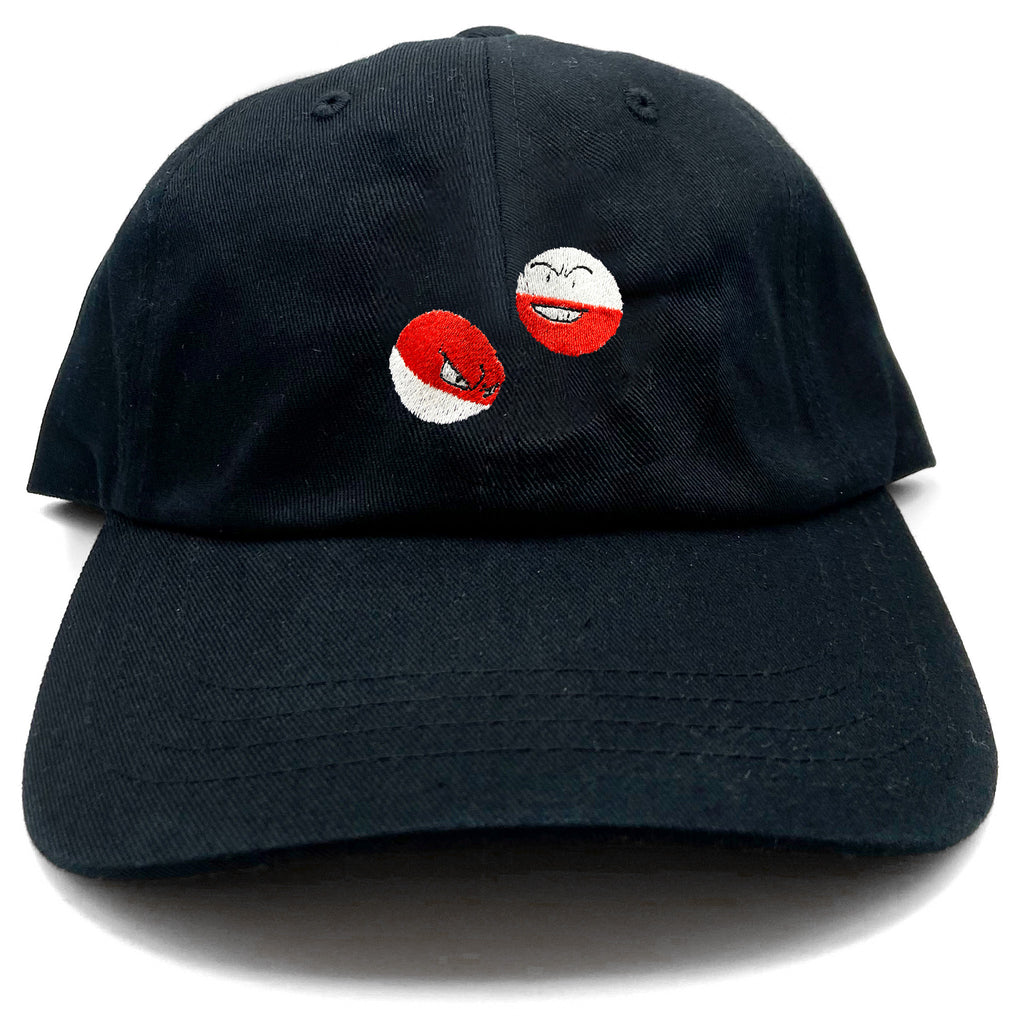 voltorb and electrode dad hat