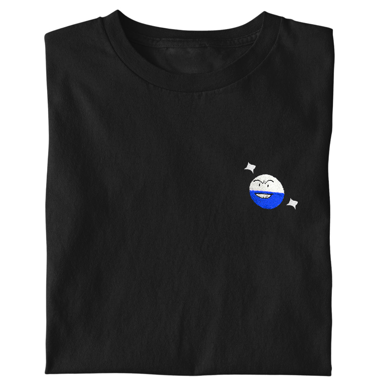 electrode shiny tee shirt