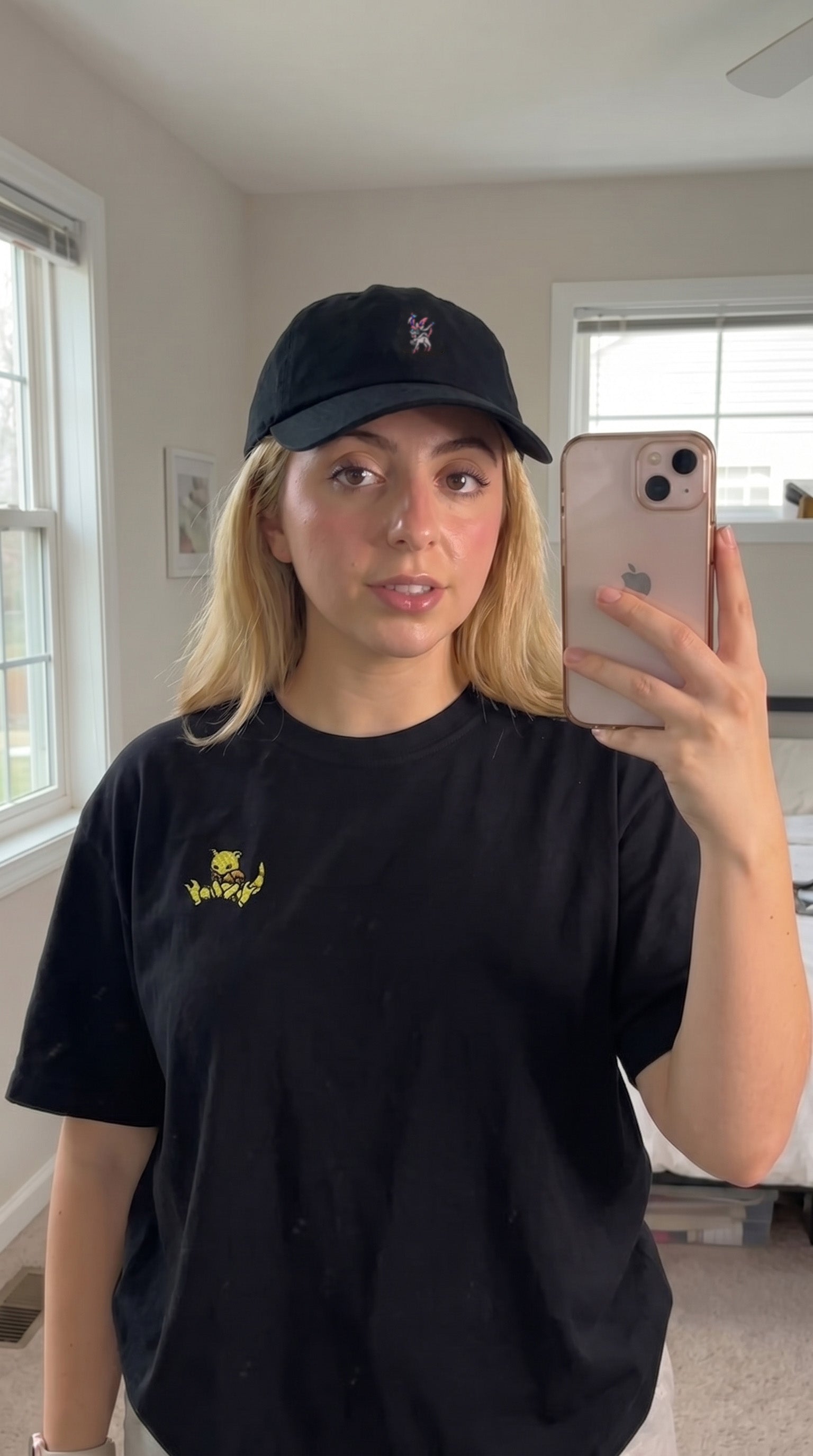 Sylveon Embroidered Dad Hat