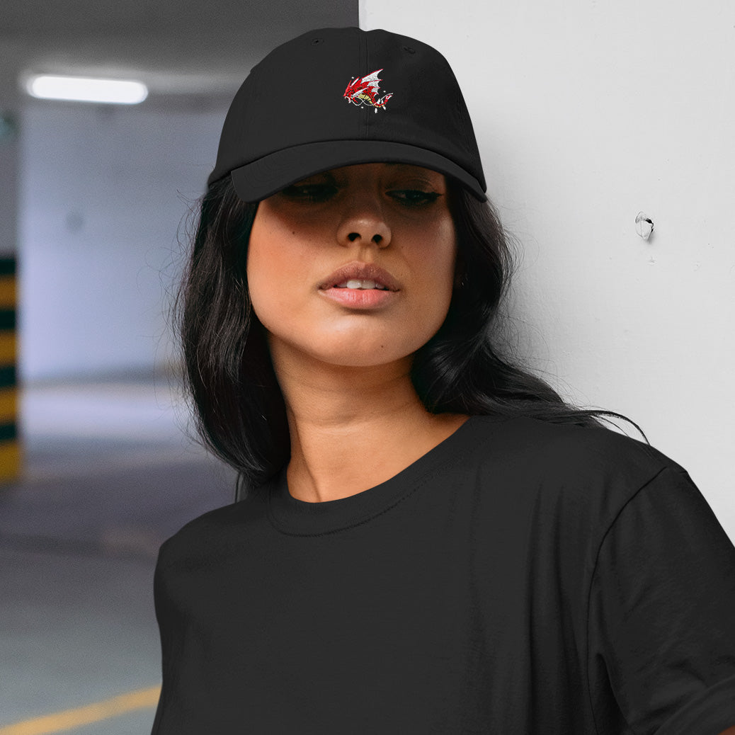 gyrados mega shiny dad hat