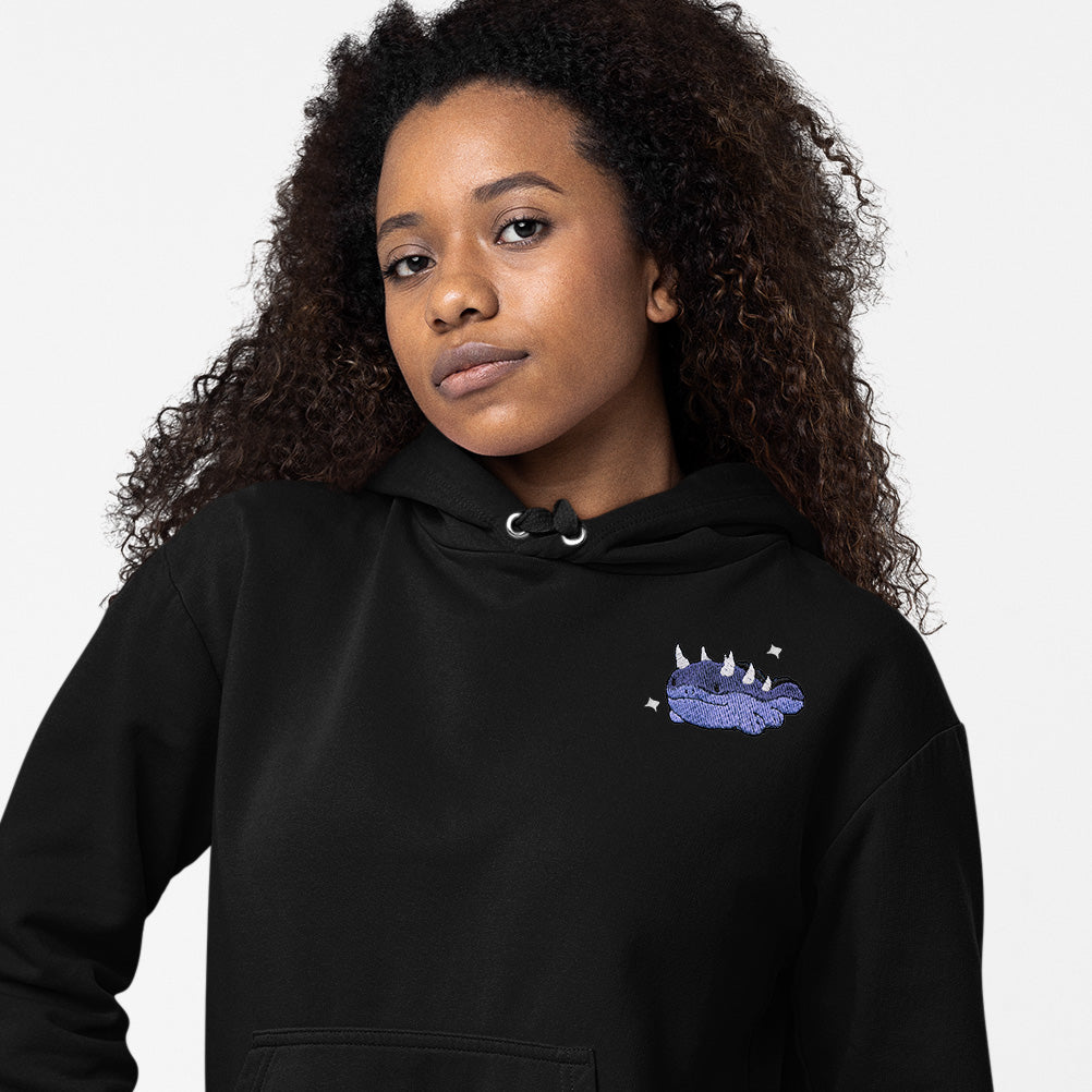 clodsire spiked shiny hoodie