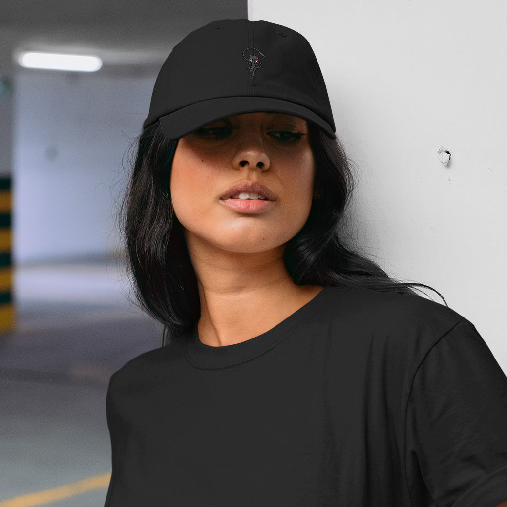 mew card shadow dad hat