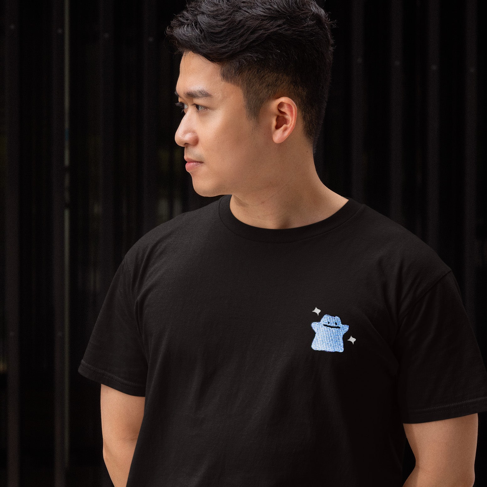 ditto shiny tee shirt