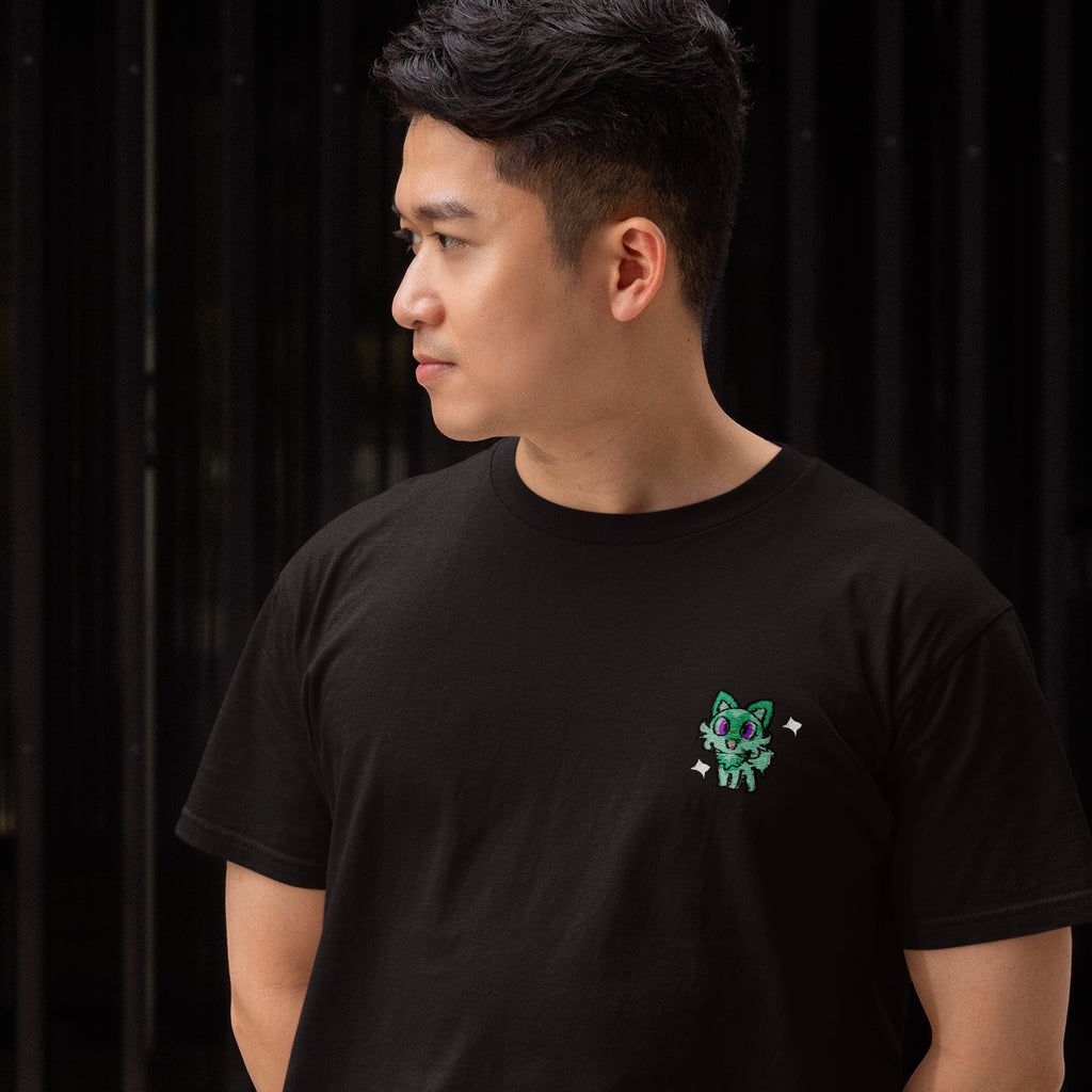 spigatitio shiny tee shirt