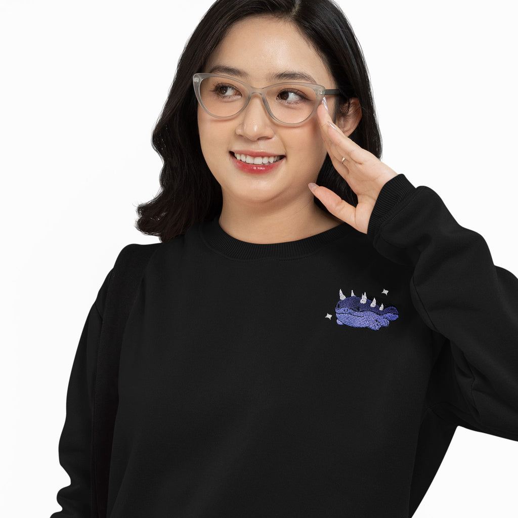 clodsire spiked shiny sweatshirt