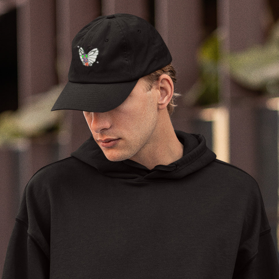 butterfree shiny dad hat