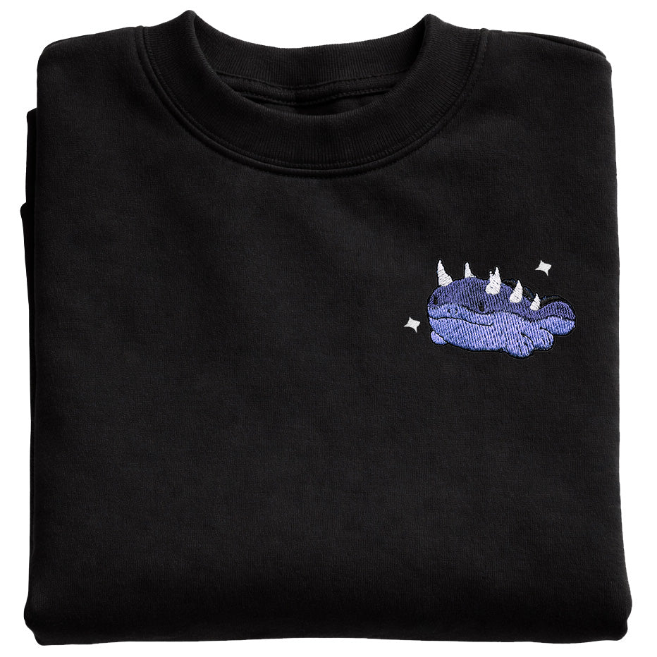 clodsire spiked shiny sweatshirt