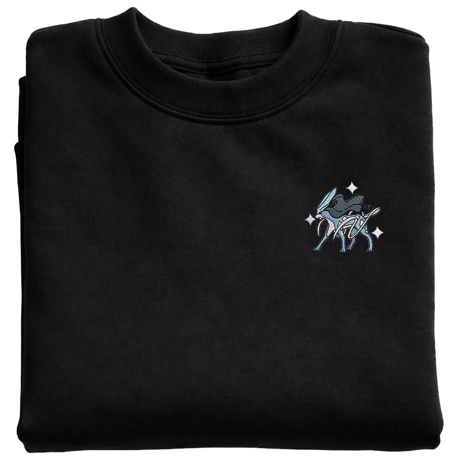 suicine shiny colosseum and xd sweatshirt