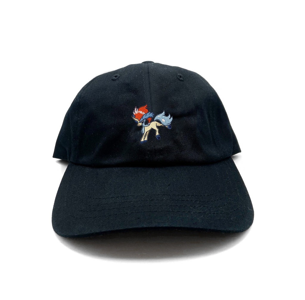 Keldeo Dad Hat | dad hat white template final | black