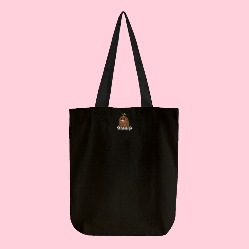 diglett tote bag