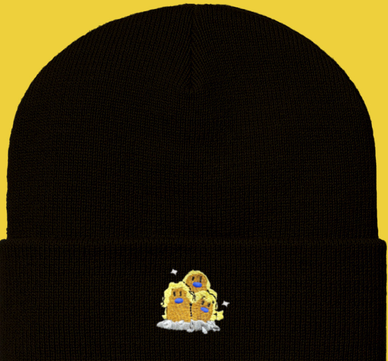 dugtrio shiny beanie