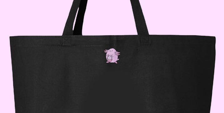 chansey tote bag