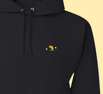 wiglett short shiny hoodie