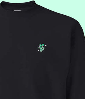 spigatitio shiny sweatshirt