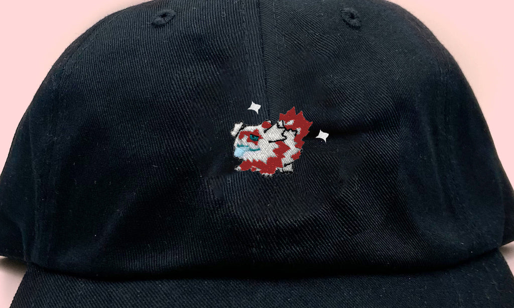 zigzagoon shiny dad hat