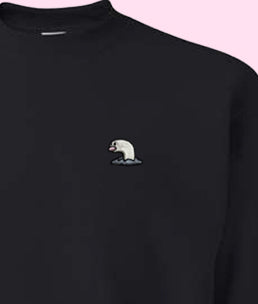 wiglett short sweatshirt
