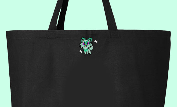 spigatitio shiny tote bag