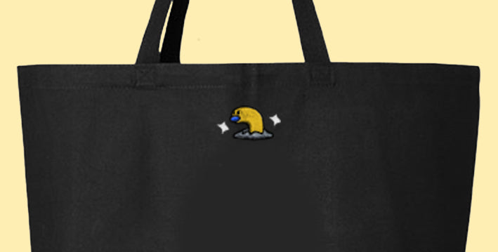 wiglett short shiny tote bag