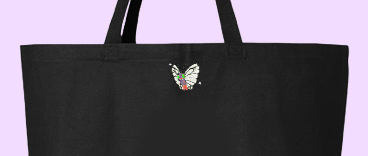 butterfree shiny tote bag