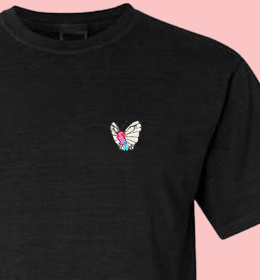 butterfree pink tee shirt