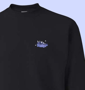 clodsire spiked shiny sweatshirt