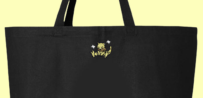 abra shiny tote bag