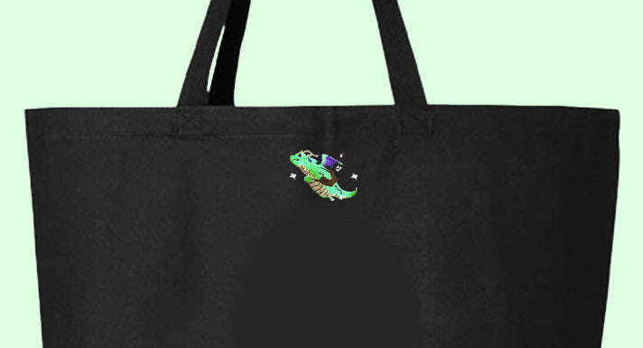 dragonite mailman shiny tote bag