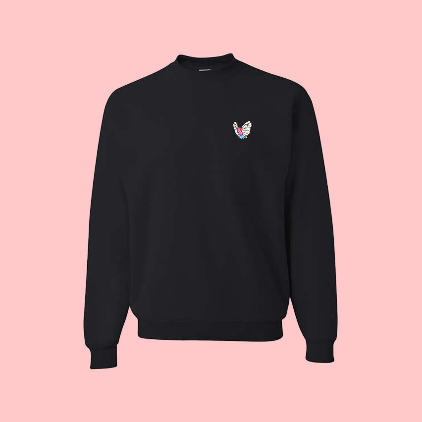 butterfree pink sweatshirt