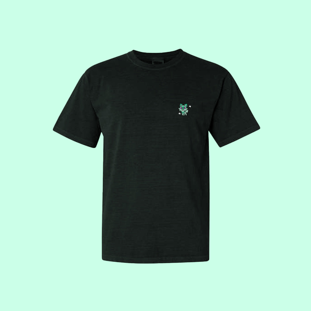 spigatitio shiny tee shirt