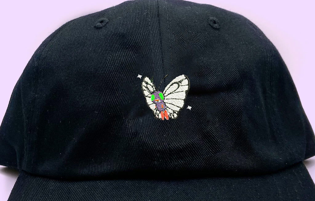 butterfree shiny dad hat
