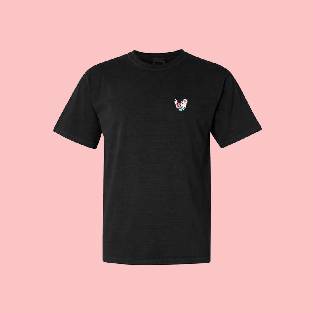 butterfree pink tee shirt