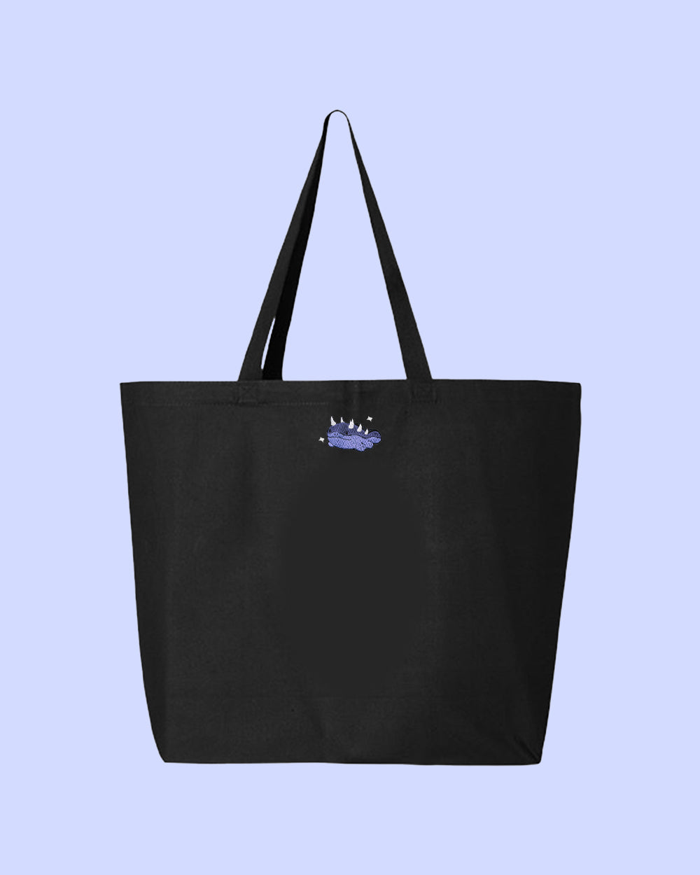 clodsire spiked shiny tote bag