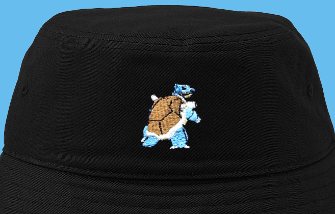 blastoise bucket hat