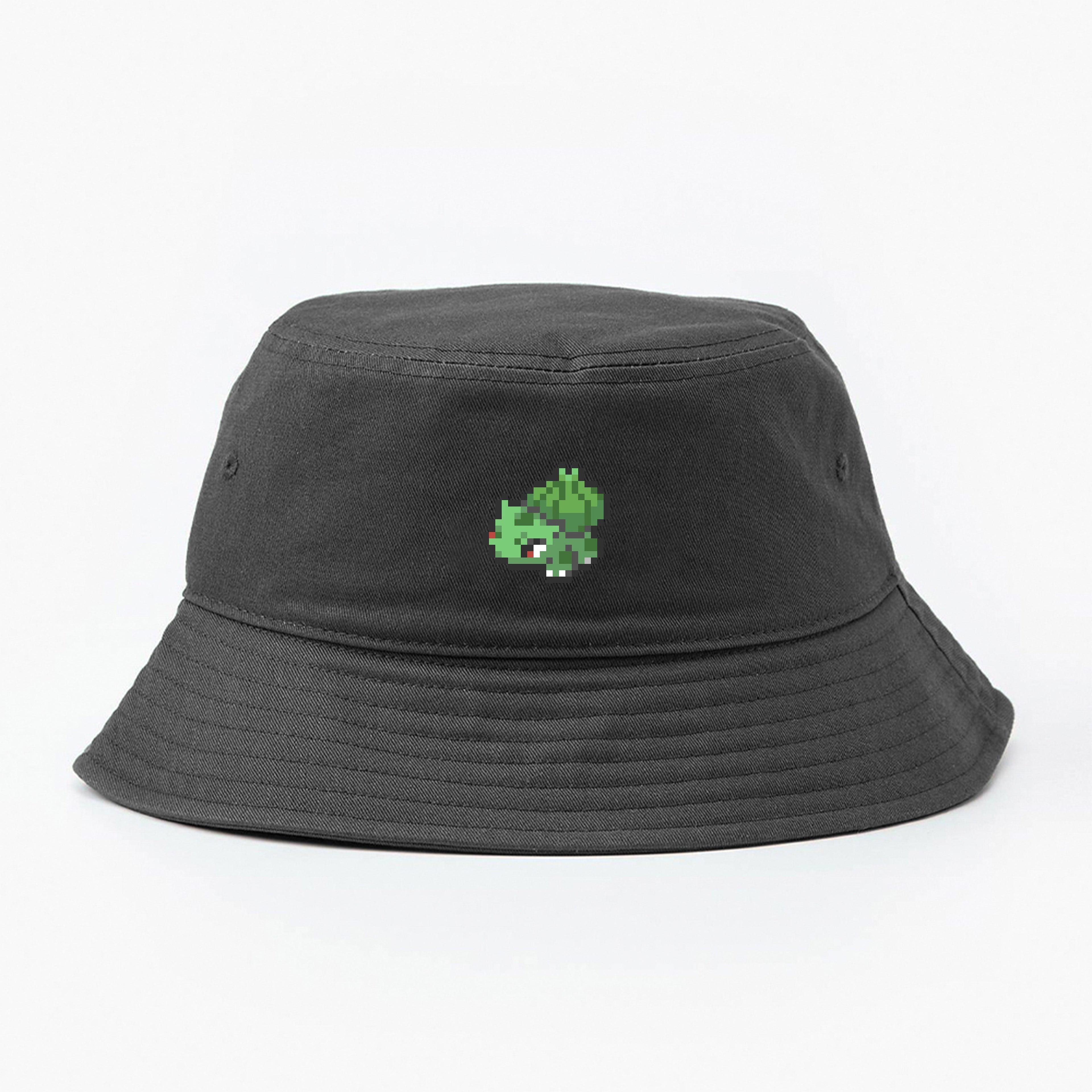 bulbasaur sprite shiny tiny bucket hat