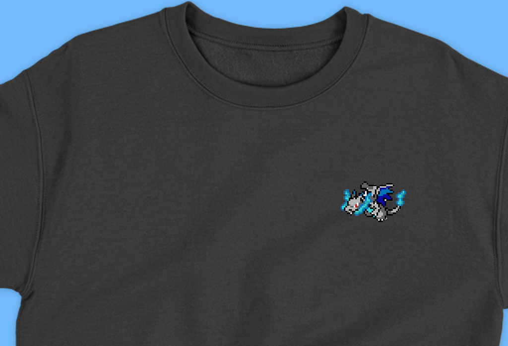charizard sprite mega x sweatshirt