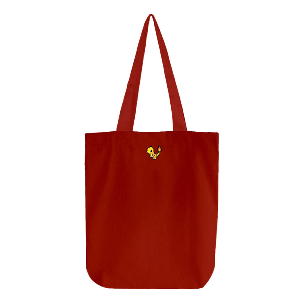charmander sprite shiny tiny tote bag