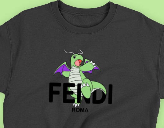dragonite shiny designer sweatshirt