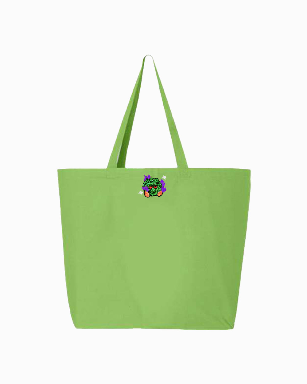 tangela shadow shiny tote bag
