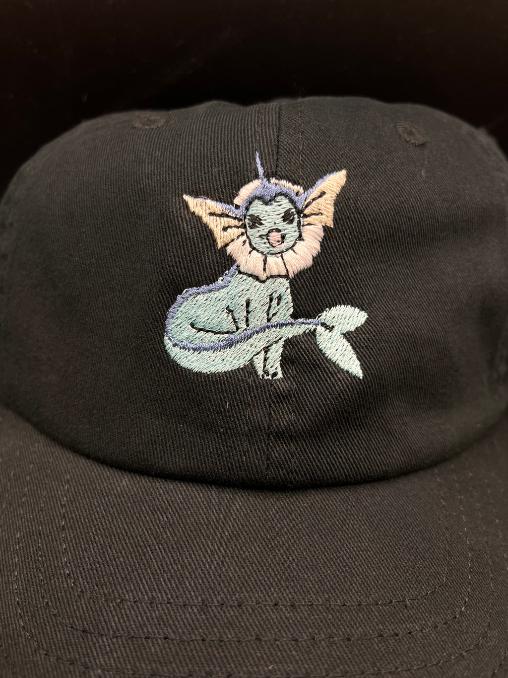 Vaporeon Embroidered Dad Hat
