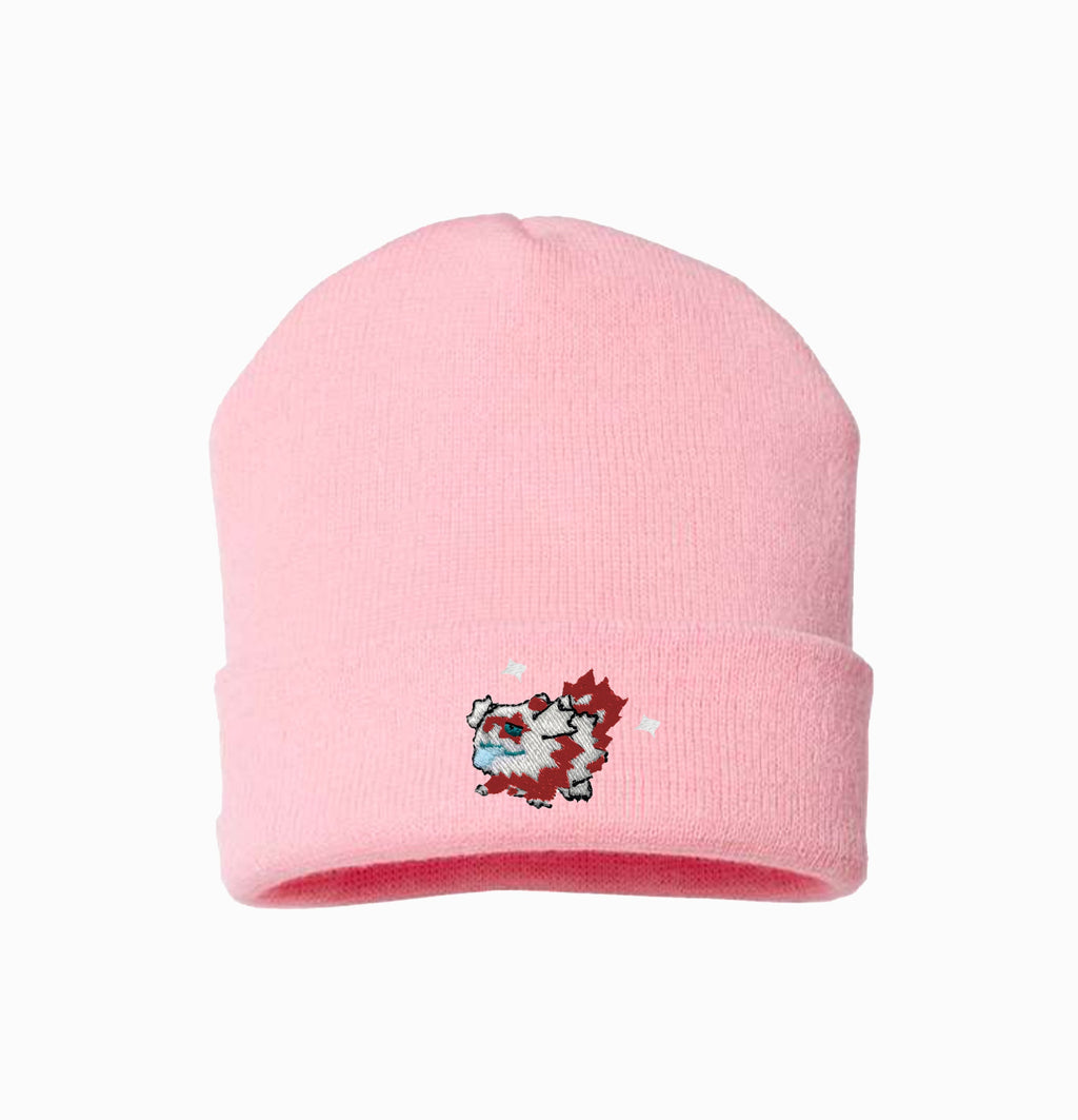 zigzagoon shiny beanie