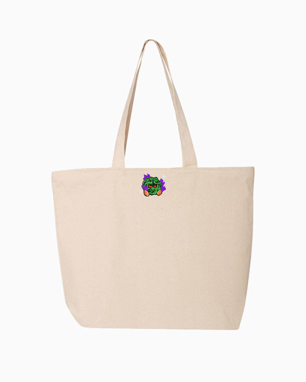 tangela shadow shiny tote bag