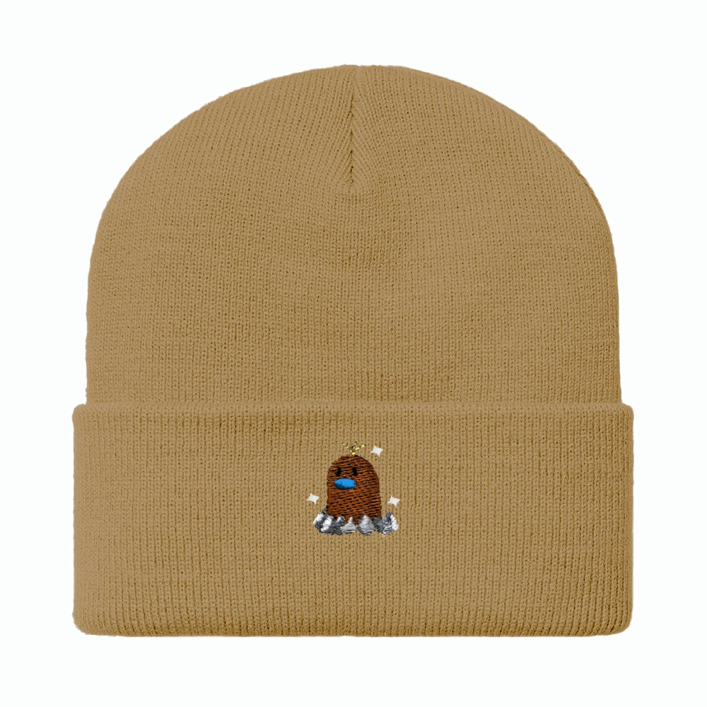 diglett shiny beanie