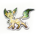 Prism Leafeon 2.5" Pixie Dust Vinyl Sticker