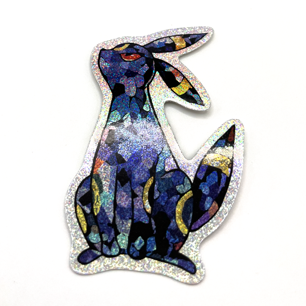 Prism Umbreon 2.5" Pixie Dust Vinyl Sticker