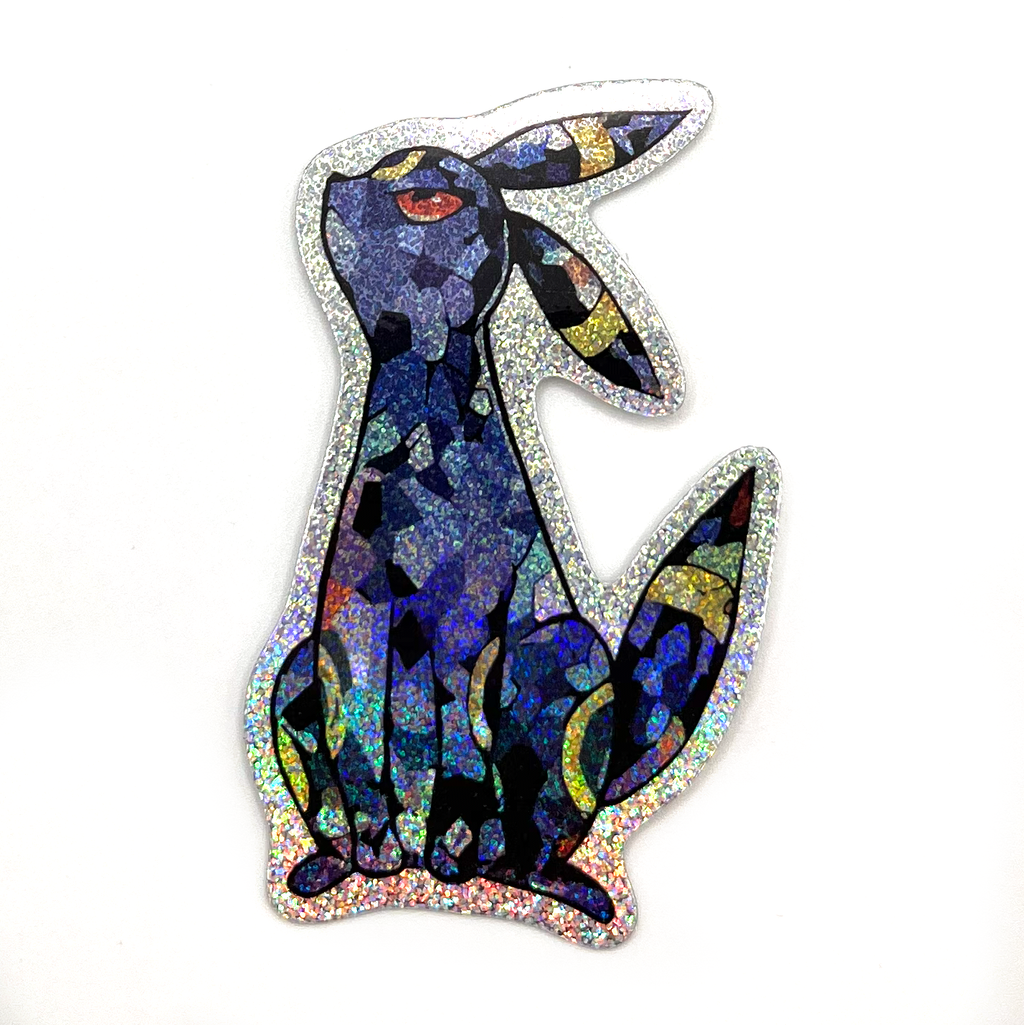Prism Umbreon 2.5" Pixie Dust Vinyl Sticker
