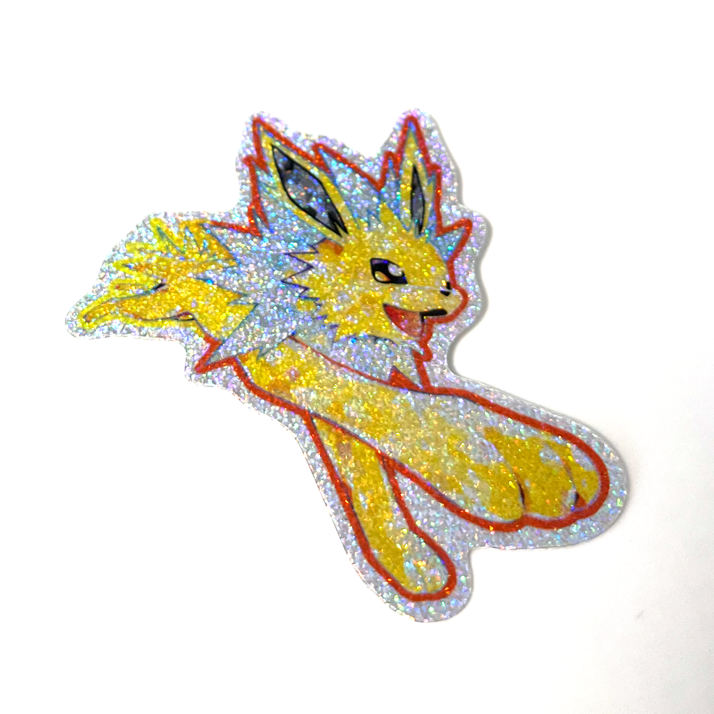 Prism Jolteon 2.5" Pixie Dust Vinyl Sticker